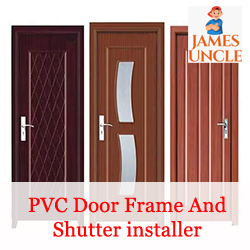 PVC Door Frame And Shutter installer Mr. Ranjit Patra in Mahesh -1